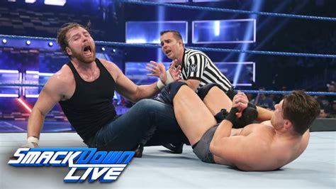 Dean Ambrose Vs The Miz Intercontinental Title Match Smackdown Live