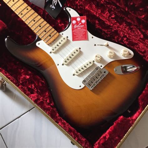 2013 Fender Usa Vintage Hot Rod 50s Stratocaster Sunburst Hobbies And Toys Music And Media