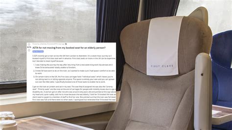 Uk Train Passenger Praised For Refusing To Give Up Her First Class Seat