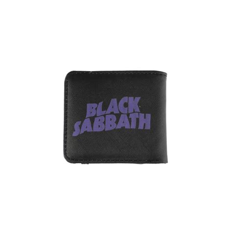 Black Sabbath X Rocksax Wallet Logo Black Sabbath Official Store