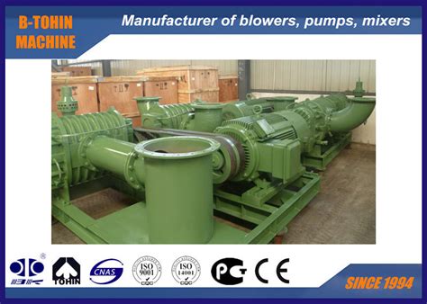 Two Stages Roots Air Blower High Pressure Roots Compressor For Power