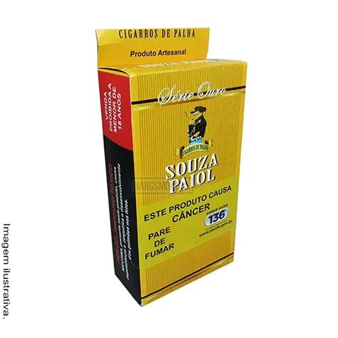 Cigarro De Palha Souza Paiol Ouro C Un Tabacaria Nargsmoke