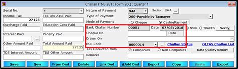 How To View Tds Challan Details