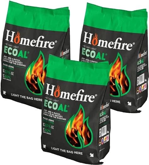 TOPLINE Homefire Instant Light Smokeless Coal Fire Ideal For Multi