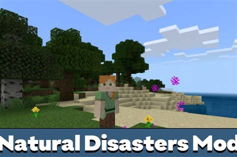 Natural Disasters Mod For Minecraft PE Addons For Minecraft PE