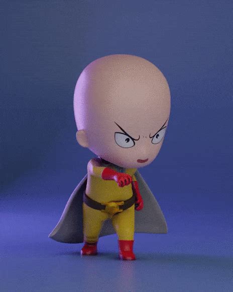 Stl File Saitama One Punch Man 👊・3d Print Design To Download・cults