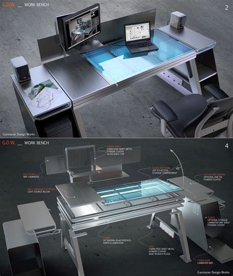 modern-work-bench | Interior Design Ideas | Modern computer desk ...