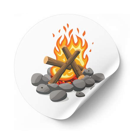 Campsite Fire Clipart 16 Camping Fire Clip Art Images. Firepit PNG ...