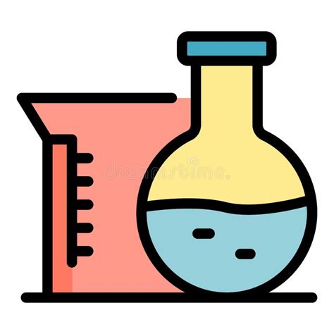 Florence Flask Icon Color Outline Vector Stock Vector - Illustration of ...