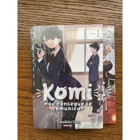 Mangá Komi não consegue se comunicar Volumes 1 2 3 4 5 e 6