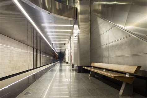 Subway stations of the Moscow-City :: Behance