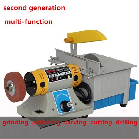 Desktop jade polishing machine mini table grinder stone carving machine ...