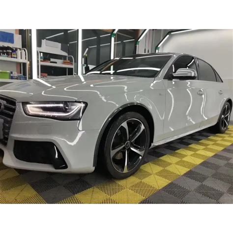 Best Gloss Light Grey Wrap Light Grey Vinyl Wraps Alukovinyl