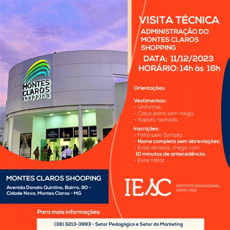 Visita T Cnica Na Administra O Do Montes Claros Shopping Em Montes