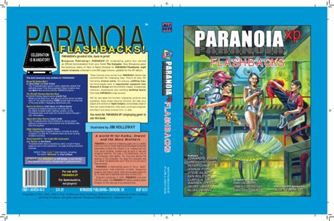 Paranoia RPG flashbacks cover | Tabletop Games | Role Playing