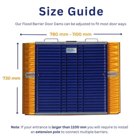 Dam Easy - Door Dam Flood Barrier - Residential Flood Protection up to ...