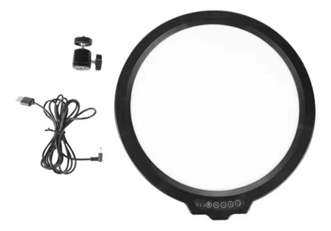 Iluminador Led Ring Light Make Fotos Selfie Youtuber Live Cor Da