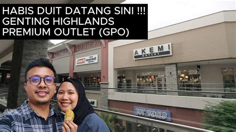 Vlog Jalan Jalan Gpo Sale Rabak Poket Genting Highlands Premium