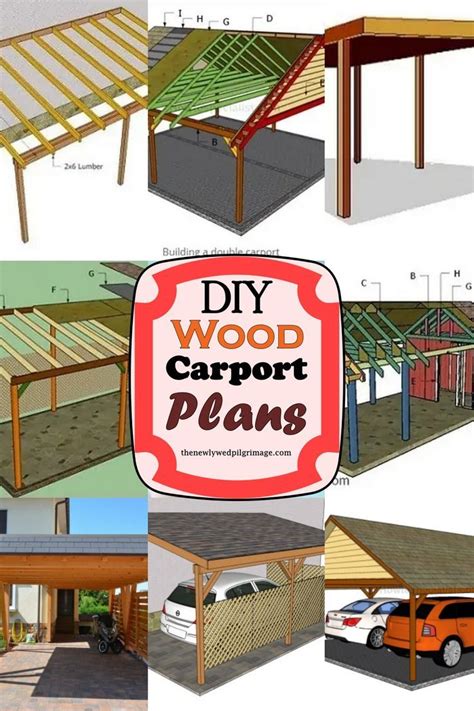 10 diy wood carport plans you can make today – Artofit