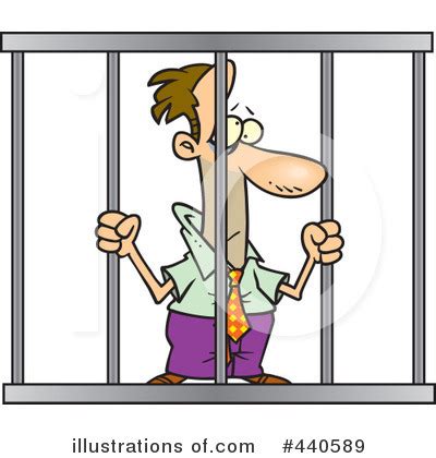 Prisoner Clipart Illustration By Toonaday