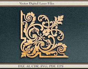 Victorian Vector Svg Etsy