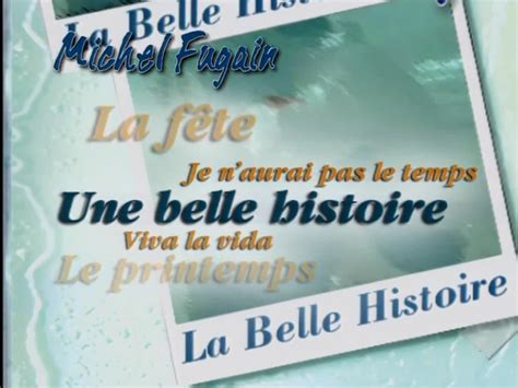 Michel Fugain La Belle Histoire N Ina