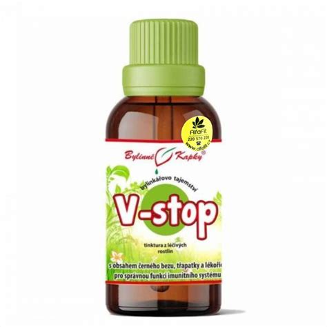 Bylinné kapky V stop Virustop herbal drops 50 ml