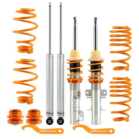 Coilovers Kit De Suspension Ressort H Lico Dal Amortisseurs Gold Vw