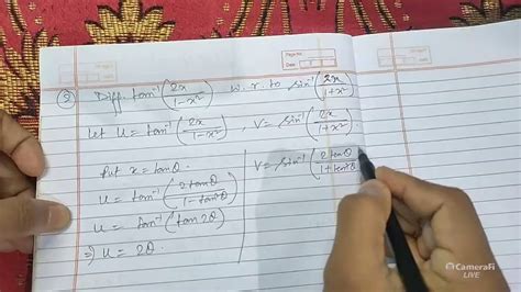 Class Differentiation Of Infinite Series Youtube