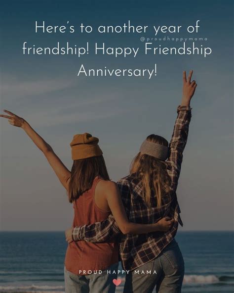 50 Best Happy Friendship Anniversary Quotes Wishes With Images Artofit