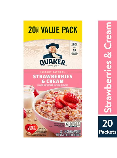 Quaker Instant Oatmeal In Oatmeal