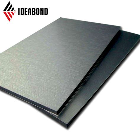 Ideabond Alucobond Brushed Aluminium Sheet For Facade Brushed Acp