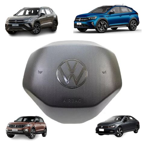 Tampa Central Volante Buzina E Airbag Vw Volkswagen Nivus Virtus Tcross