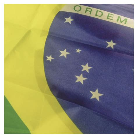 Bandeira Do Brasil Grande Bember Cm X Cm Apollo Festas