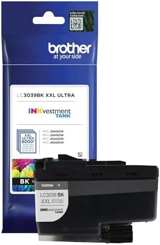 Amazon Brother Genuine Lc Bk Single Pack Ultra High Yield Black