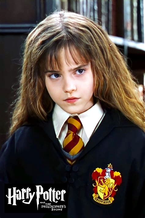 Philosopher Stone Emma Watson As Hermione Granger Philosophers Stone