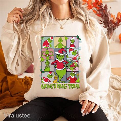 Grinch Eras Tour Christmas Sweatshirt Check More At Https Viralustee