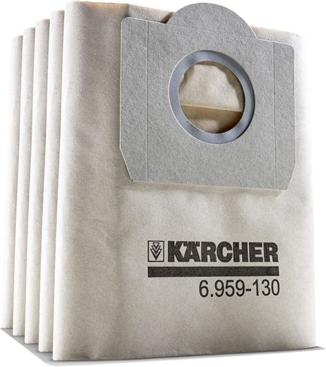 Kärcher Bolsa de filtro de papel 6 959 130 0 blanco Amazon es Hogar