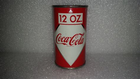 Coca Cola Coke Diamond Can 12 Oz Rare Antique Price Guide Details Page