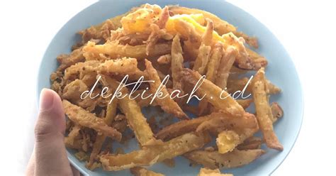 Resep Kentang Goreng Tepung Crispy Oleh Atikah Ramadhani Cookpad