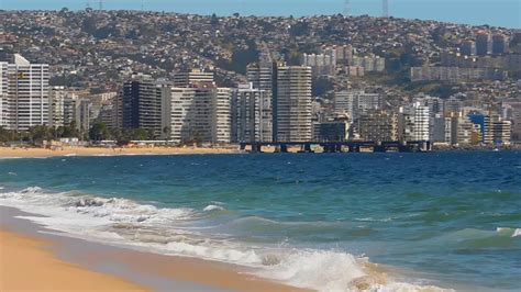 Playa De Viña Del Mar Chile Youtube