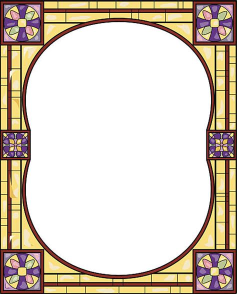 Stained Glass Border Illustrations Royalty Free Vector Graphics And Clip Art Istock