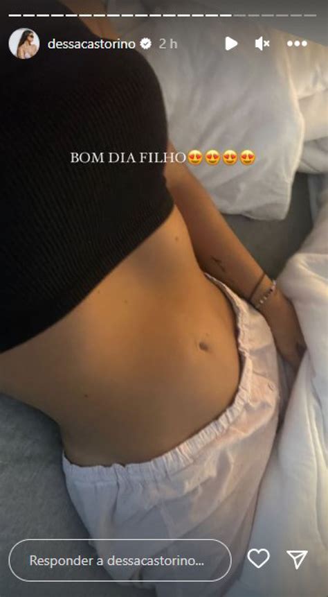 Namorada De Lipe Ribeiro Dessa Castorino Mostra Barriga De Gesta O