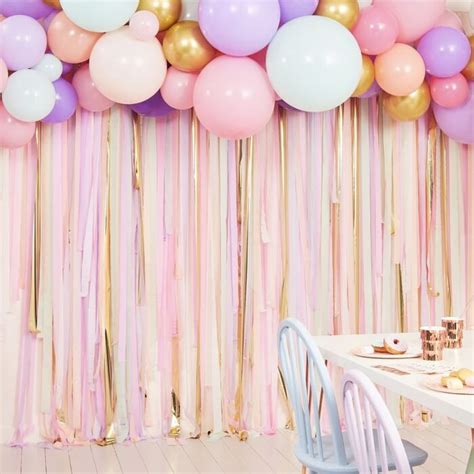 Pastel Birthday Backdrop Kit | Party supplies | Inspired By Alma