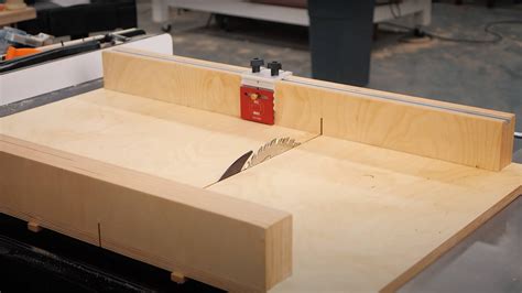 Make An Ultra Square Crosscut Sled 5 Cut Method Calculator Included