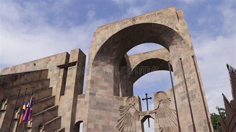 Etchmiadzin Cathedral, the Mother Church of the Armenian Apostolic Church Editorial Photography ...