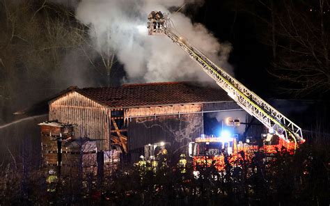 Rund Euro Schaden Nach Brand Einer Landwirtschaftlichen Lagerhalle