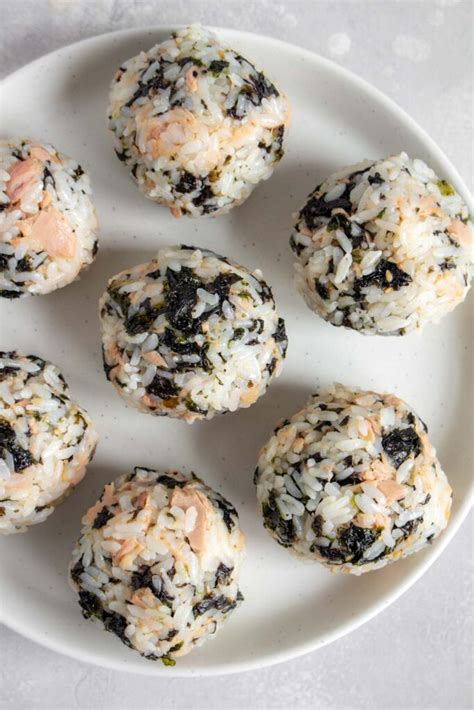 Tuna Mayo Rice Balls Carmy Easy Healthy Ish Recipes