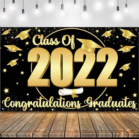 Class Of 2022 Congratulations Graduate Banner India Ubuy