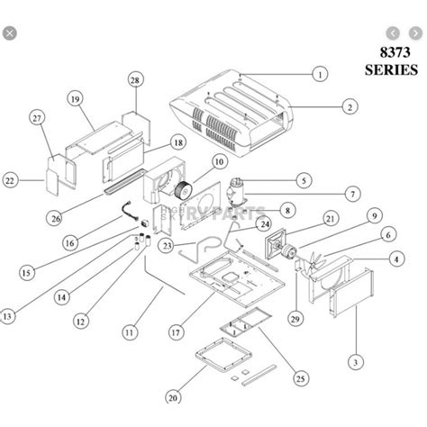 Coleman Mach Rv Air Conditioner Parts Diagram